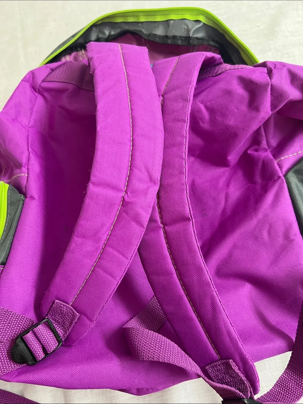 ProSport Purple Backpack with Lime Accents Bay meadow gulf atream